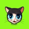 talking cat &amp; background dog android application logo